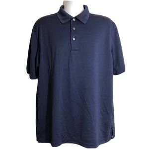 Ben Hogan Performance Golf Polo Shirt Men's XL Short Sleeve Navy Blue
